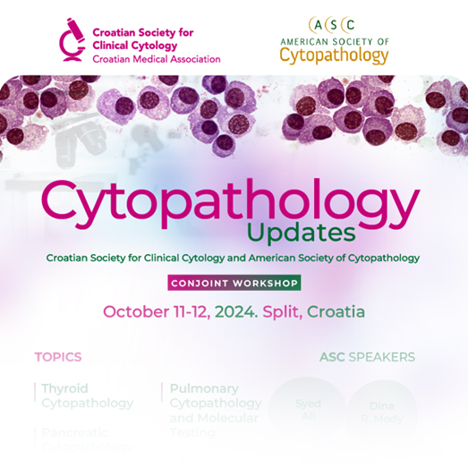 Lee más sobre el artículo Cytopathology Updates 2024 – October 11-12. Split, Croatia
